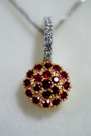 Costantino Rota Ruby&Diamond Necklace