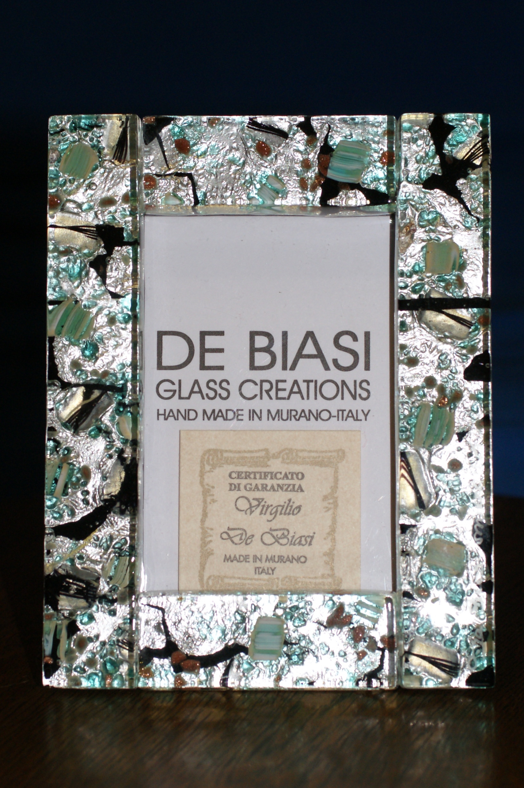 De biasi murano photo frame