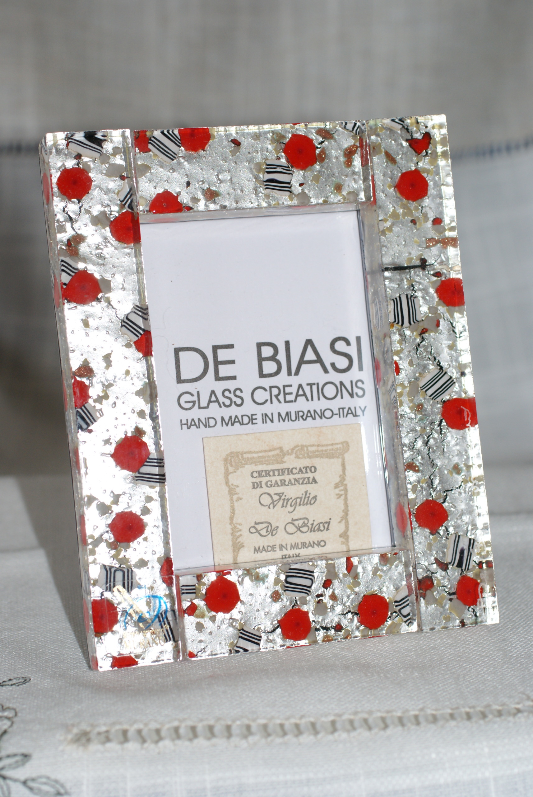 De biasi murano photo frame